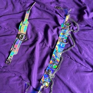 Belt choker garter backpack